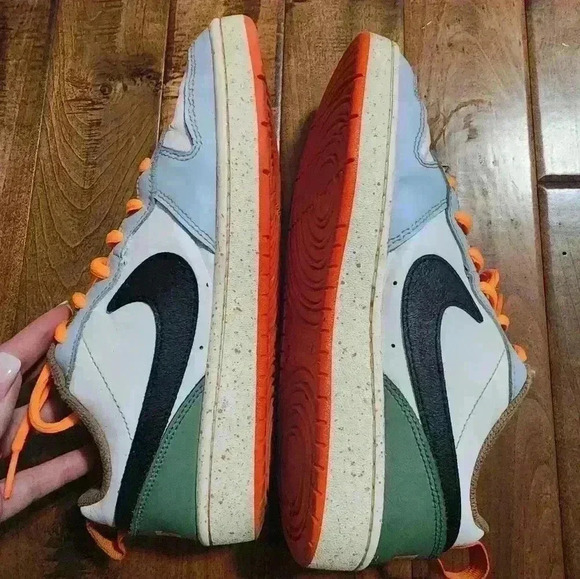 Nike Court Borough Low 2(GS) DX6052-101 Multicolor Size 7 Youth Shoes - Picture 8 of 12